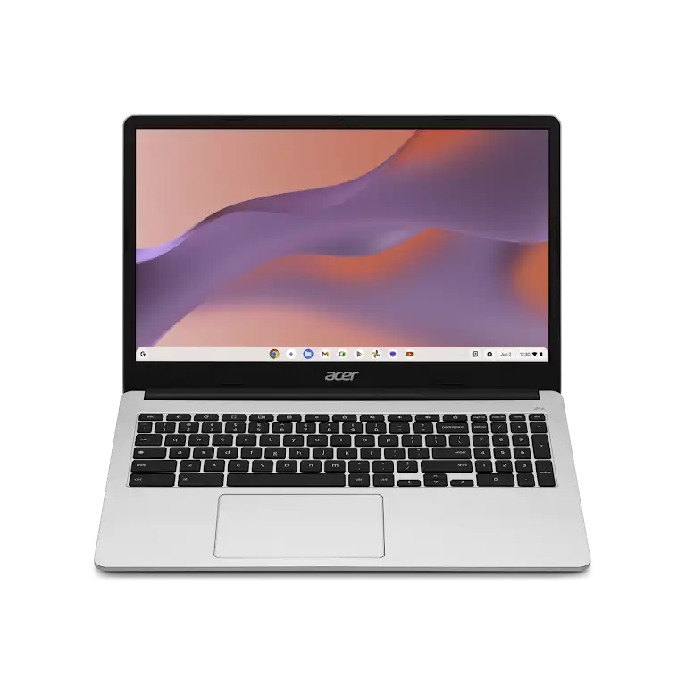 Acer Chromebook 315 magma device open laptop.