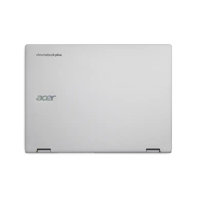 Acer Chromebook Plus Spin 514 device closed top view.
